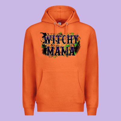 Witchy Mama Premium Hoodie Designed By Racoondesign