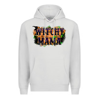 Dove Grey witchy mama Premium Hoodie - RacoonDesign