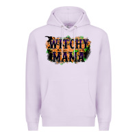 Lilac witchy mama Premium Hoodie - RacoonDesign