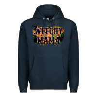 Navy witchy mama Premium Hoodie - RacoonDesign