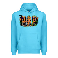Ocean Blue witchy mama Premium Hoodie - RacoonDesign
