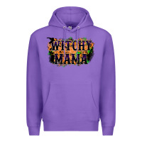 Purple witchy mama Premium Hoodie - RacoonDesign