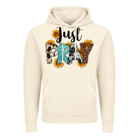 Vintage Artic Just Pray Vintage Hoodie - FaDigitalArtStudio