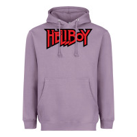 Lavender Hellboy Heavyweight Hoodie - baoMotion