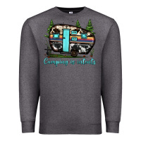 Charcoal Heather camping is intents Premium Sweatshirt - JahusDesignShop