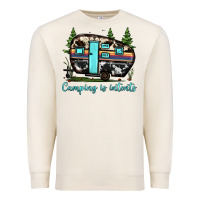 Sandshell camping is intents Premium Sweatshirt - JahusDesignShop