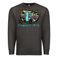 Smoke camping is intents Premium Sweatshirt - JahusDesignShop