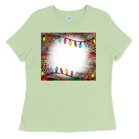 Matcha christmas bleach effect tumler Ladies Tee - CowCowDesign