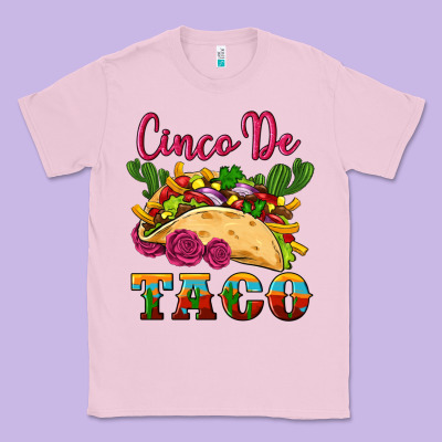 Cinco De Taco Classic Tee Designed By Artiststas