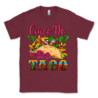 Burgundy cinco de taco Classic Tee - Artiststas