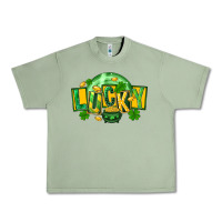 Oil Green St. Patrick's Day lucky Urban Heavy Tee - FaDigitalArtStudio