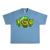 Pebble Blue St. Patrick's Day lucky Urban Heavy Tee - FaDigitalArtStudio