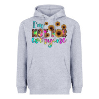 Heather Grey i'm not for everyone Heavyweight Hoodie - JahusDesignShop
