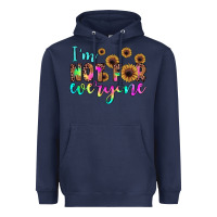 Navy i'm not for everyone Heavyweight Hoodie - JahusDesignShop
