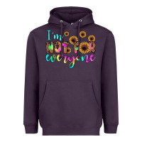 Plum i'm not for everyone Heavyweight Hoodie - JahusDesignShop