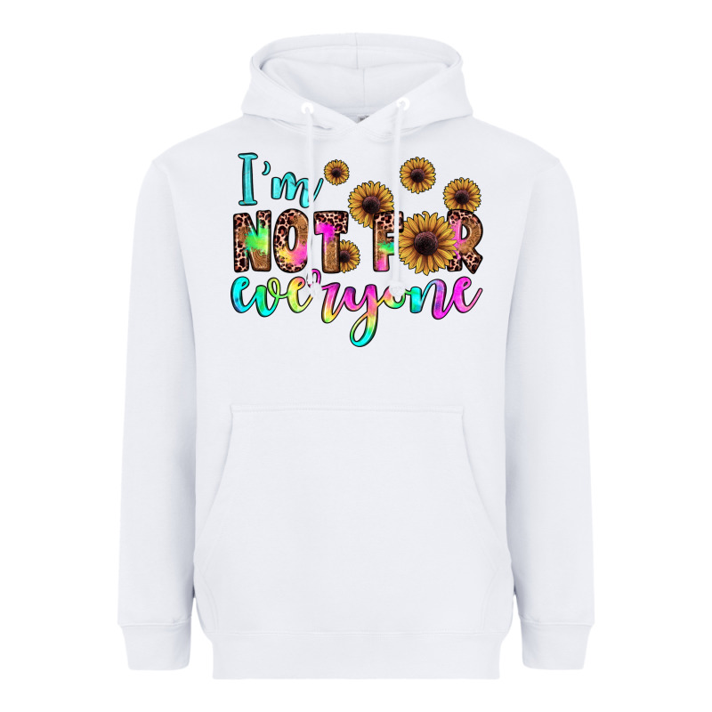 I'm Not For Everyone Heavyweight Hoodie by JahusDesignShop | Teevron
