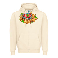 Sandshell nacho Zipper Hoodie - AdoDesignShop