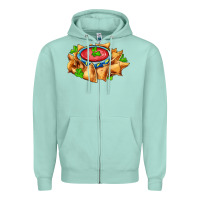 Seafoam nacho Zipper Hoodie - AdoDesignShop