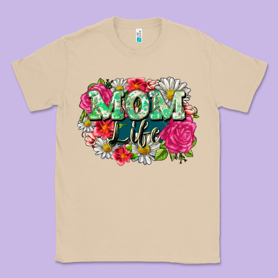 Mom Life Classic Tee Designed By Cowgirlartshop