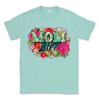 Seafoam Mom life Classic Tee - CowGirlArtShop