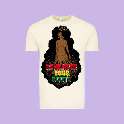 Remember Your Roots Vintage Tee Designed By Fadigitalartstudio