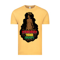 Vintage Mustard Remember your roots Vintage Tee - FaDigitalArtStudio