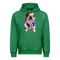 Emerald English Dog Urban Hoodie - RanaPortraitStore