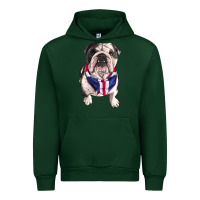 Forest Green English Dog Urban Hoodie - RanaPortraitStore