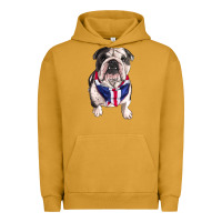 Pigment Peanut Butter English Dog Urban Hoodie - RanaPortraitStore