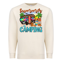 Sandshell summer camping Premium Sweatshirt - JahusDesignShop