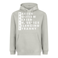 Moon Dust resist   political resistance Heavyweight Hoodie - baoMotion