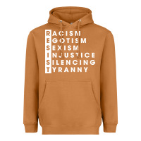 Meerkat resist   political resistance Heavyweight Hoodie - baoMotion