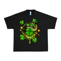 Black St. Patrick's Day lip Urban Heavy Tee - FaDigitalArtStudio