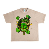 French Oak St. Patrick's Day lip Urban Heavy Tee - FaDigitalArtStudio