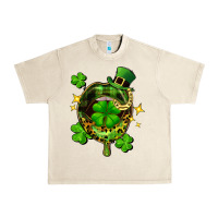 Sandshell St. Patrick's Day lip Urban Heavy Tee - FaDigitalArtStudio