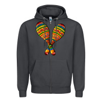 Smoke mexican maracas Zipper Hoodie - AdoDesignShop