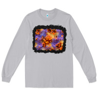 Moon Dust halloween pumpkin and leopard background Long Sleeve Tee - BundleAndBundleShop