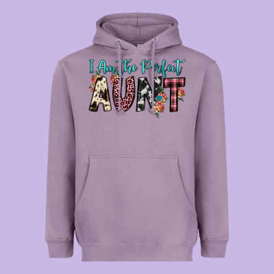 I Am Perfect Aunt Heavyweight Hoodie Designed By Jahusdesignshop
