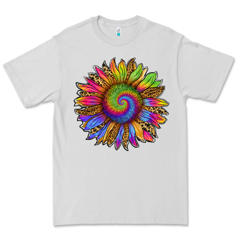 Tie Dye Sunflower Premium Tee by RanaPortraitStore | Teevron