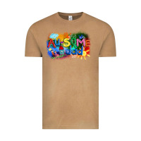 Au-some Dad Autism Vintage Tee | Teevron