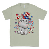 Matcha fourth of july hippopotamus Classic Tee - CowGirlArtShop