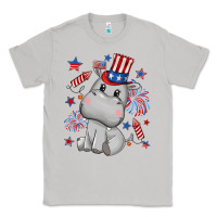Moon Dust fourth of july hippopotamus Classic Tee - CowGirlArtShop
