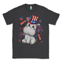 Smoke fourth of july hippopotamus Classic Tee - CowGirlArtShop