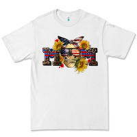 American Mom Skull Premium Tee | Teevron