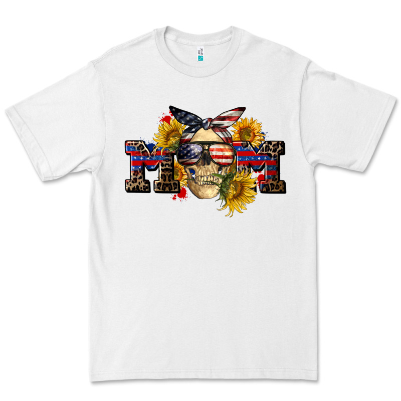 American Mom Skull Premium Tee by CowGirlArtShop | Teevron
