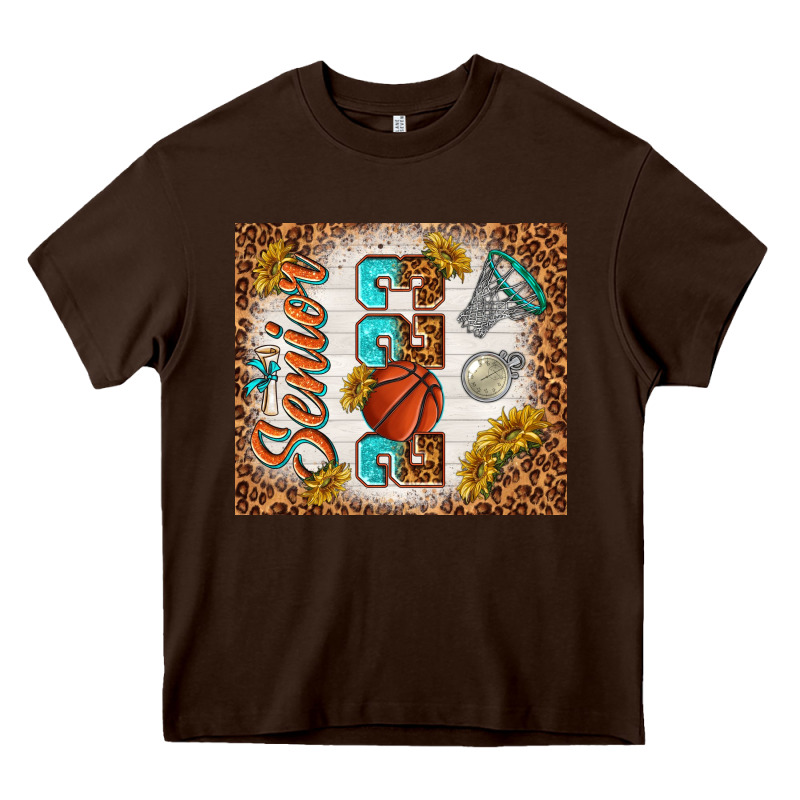 Senior 2023 Basketball Heavy Core Tee by TumblerDesignByShophia | Teevron
