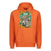 Carrot Western Lincoln Sheep Premium Hoodie - LillyAllenDesigns