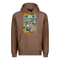 Chestnut Western Lincoln Sheep Premium Hoodie - LillyAllenDesigns