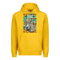 Lemon Western Lincoln Sheep Premium Hoodie - LillyAllenDesigns