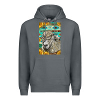 Rock Western Lincoln Sheep Premium Hoodie - LillyAllenDesigns